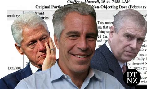 Us Court Unseals Epstein Linked Names Daily Telegraph Nz