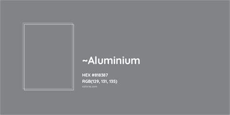 Ral Gray Aluminium Complementary Or Opposite Color Name And Code