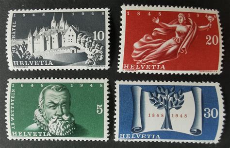 TR98 Timbre Suisse Non Oblitere 1948 Kaufen Auf Ricardo