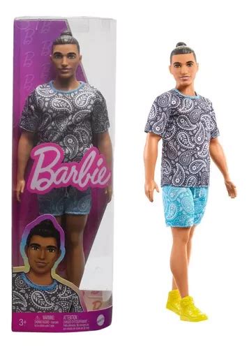 Barbie Ken Fashionistas 204 Coque Samurai Descolado Mattel Frete grátis