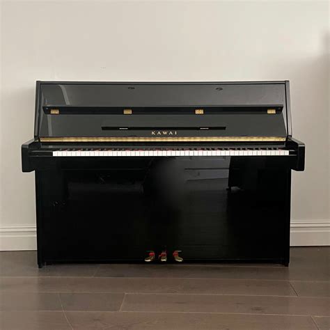 Kawai K15E Upright Piano Black Gloss The Piano Shop Bath