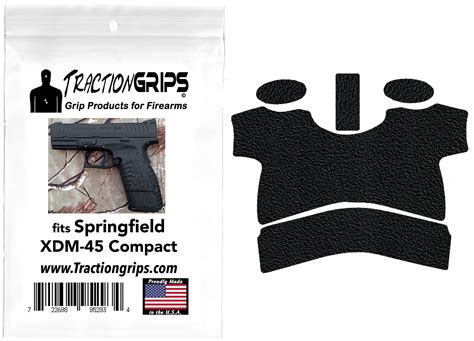 Tractiongrips For Springfield Armory Xdm 45 Compact Instant Stipple