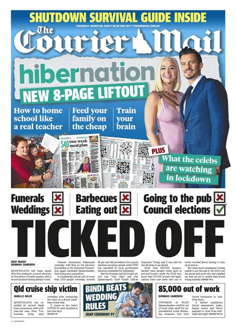 Get Your Ultimate Shutdown Survival Guide The Courier Mail