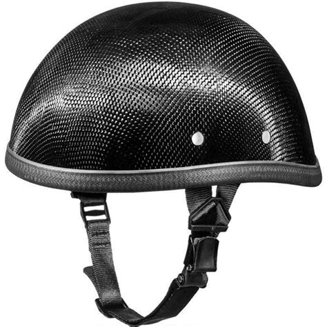 Novelty Motorcycle Helmet Real Carbon Fiber Jockey Polo 2003g Dh