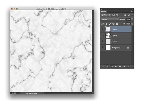 Creating a marble texture effect in Photoshop and Photoshop Elements ...