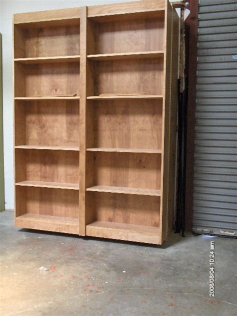 89 Sliding Bookcase Murphy Bed