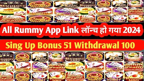 Rummy All App Links Bonus New All Rummy App Sign Up Bonus