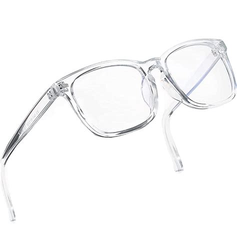 Creek Square Premium Blue Cut Spectacles Frame Anti Glare Uv Computer Glasses For Eye Protection