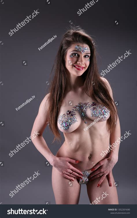 Sexy Brunette Beautiful Woman Posing Lingerie Stock Photo Shutterstock