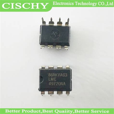 2 개/몫 LME49720NA LME49720N LME49720 DIP 8 재고| | - AliExpress