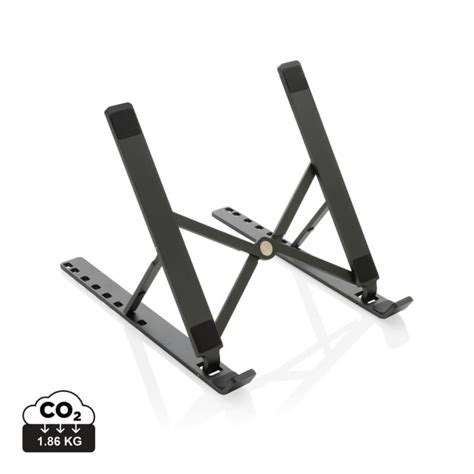 Terra RCS Gerecycled Aluminium Laptop Tablet Stand Bedrukken