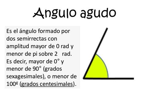 Cuales Son Las Caracteristicas De Los Angulos Agudos Trimapa