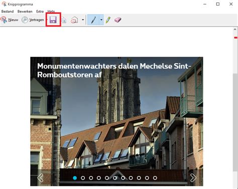 Het Knipprogramma Gebruiken Om Een Printscreen Te Maken In Windows