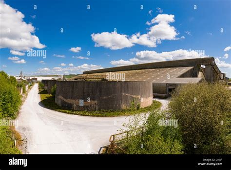 Panoramic View Of The Imerys China Clay Works Situated In Cornwalls Par