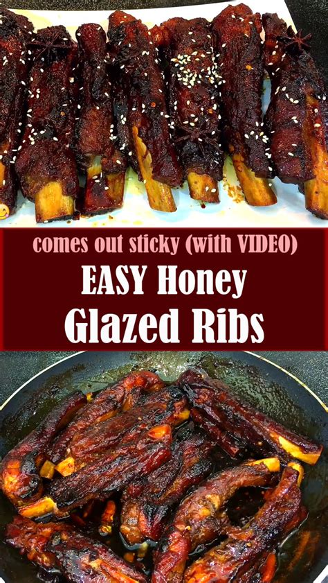 Easy Honey Glazed Ribs Recipe Video Reserveamana