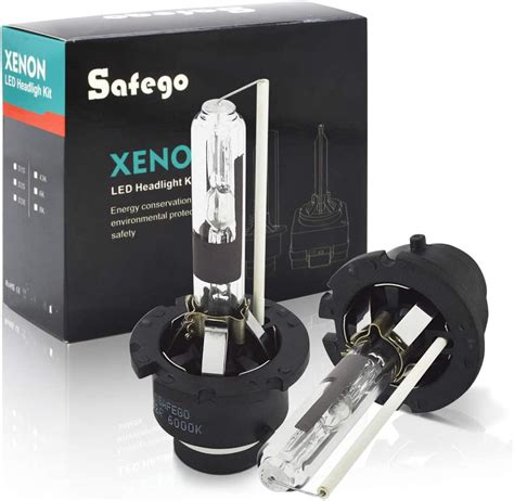 Safego D2R Xenon Bulb HID Headlight 35W 6000K Super Bright White Car