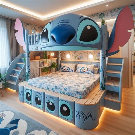 Stitch-Inspired Bed: Creative Ideas and Inspiration For Your Kid's ...