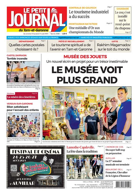 Le Petit Journal Tarn Et Garonne Le Petit Journal