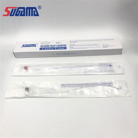 Foley Catheter Disposable Sterile Silicone Coated Latex Foley Balloon