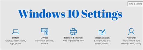 Exploring the windows 10 settings center – Artofit