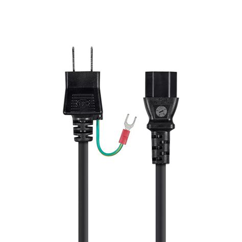 18awg Power Cord Cable Jis 8303 Japan To Iec 60320 C13 Monoprice®