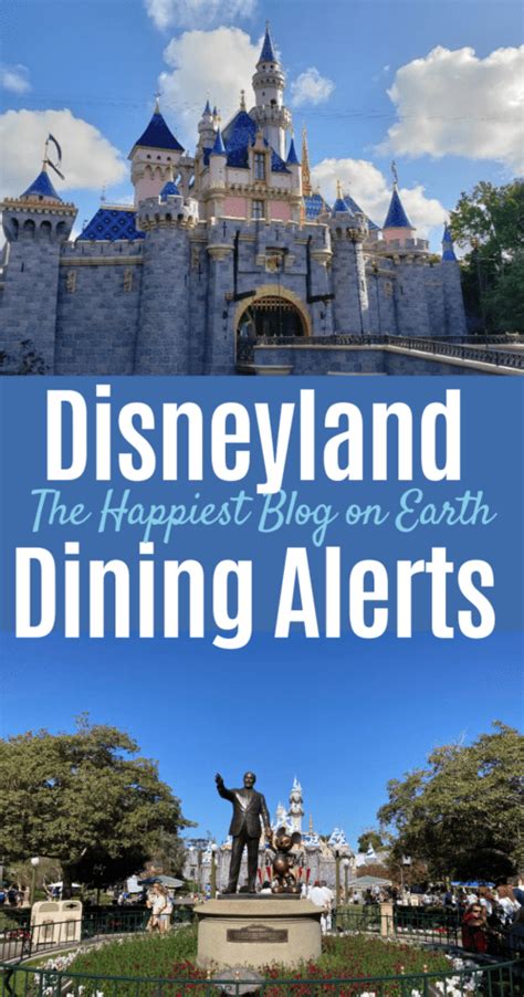 Disneyland Dining Reservations and Instant Alerts