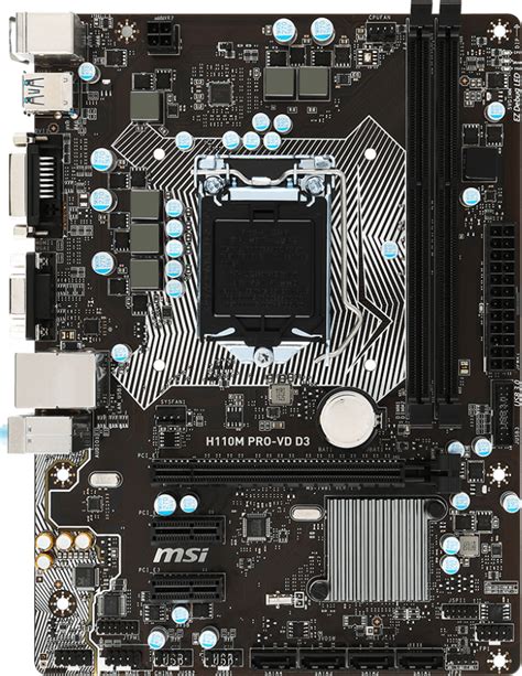 Msi H M Pro Vd D Motherboard Specifications On Motherboarddb