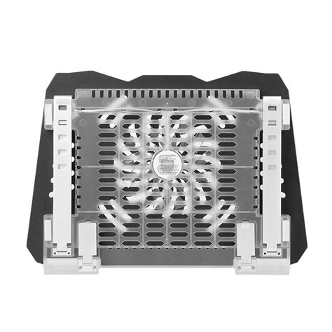 LED Fan Laptop Cooling Pad Adjust Height Laptop Stand 12”-17” Inch