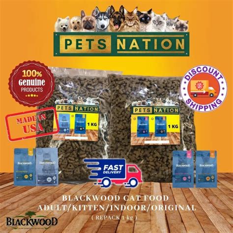 Blackwood Cat Dry Food Adult Kitten Indoor Original Repack Kg