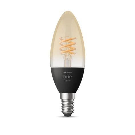 Lampadina A Candela Con Filamento Led Philips Hue White Smart W E