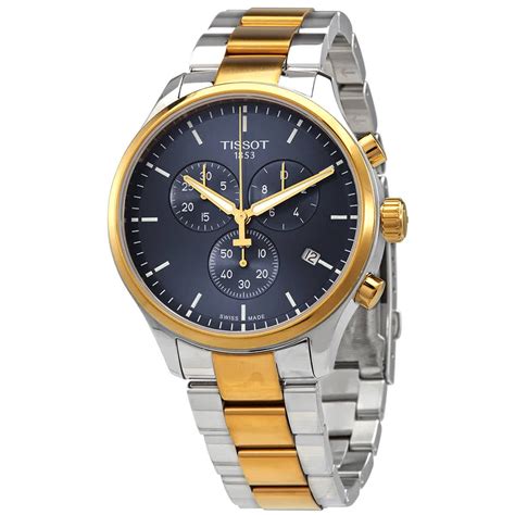 Tissot T Sport Chronograph Quartz Blue Dial Men S Watch T116 617 22 041