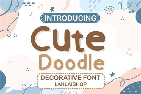 Cute Doodle Font Free Download Freefontdl