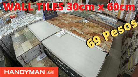 Presyo Ng Ceramic Tiles Cm X Cm Sa Handyman Youtube