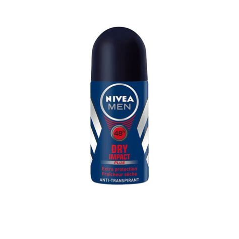 Nivea Déodorant Anti Transpirant Homme BILLE DRY IMPACT 50ml