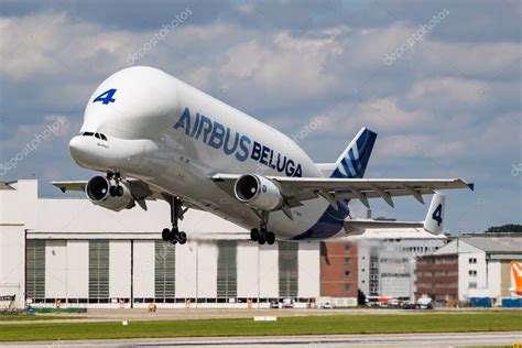 Hamburgo Alemania 5 de julio de 2017 Airbus fábrica Beluga avión de