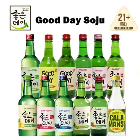 Good Day Soju Original And Many Flavours 360ml Shopee Malaysia