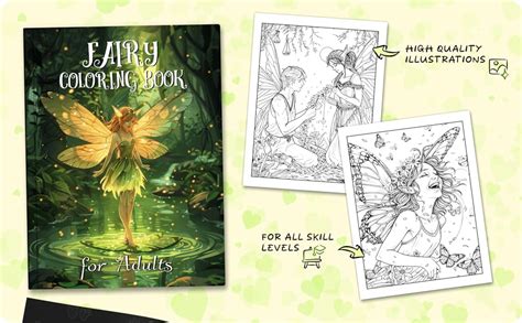 Amazon.com: Fairy Coloring Book for Adults: Enchanted Forests and Magical Worlds: 9798322189619 ...