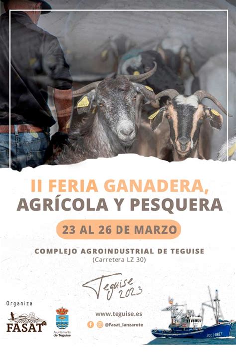 Programa Feria Ganadera Agr Cola Y Pesquera De Lanzarote