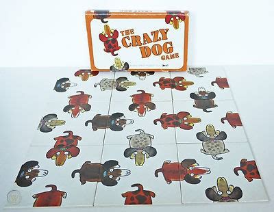 The Crazy Dog Game Puzzle Ages 6 & Up Price Stern Sloan VIntage 1980 ...