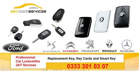 Peugeot Key Replacement Smart Key Replacement Car Keys