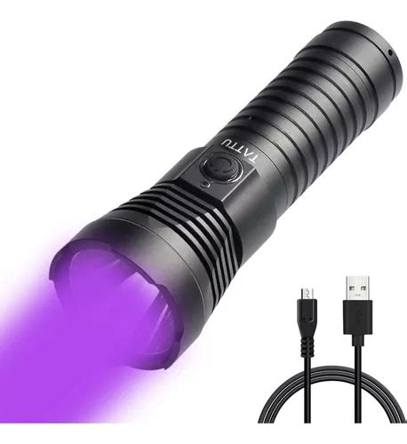 U Linterna Uv Recargable Nm Luz Negra Antorcha Luz Negra Meses