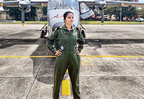 Dornier | First female pilot in Indian Navy - Telegraph India