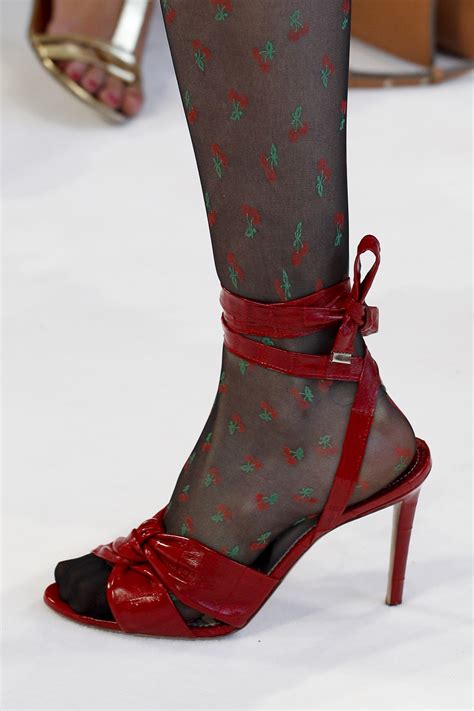 Pantyhose And Tights With Sandals On The Spring Runways Vogue