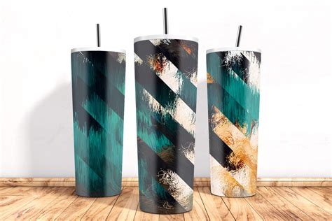 20 Oz Skinny Tumbler Abstract Geometric Graphic By 1xmerch · Creative Fabrica