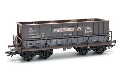 MÄRKLIN 48445 ERZWAGEN Güterwagen ARBED DC Achsen Spur H0 neuwertig OVP