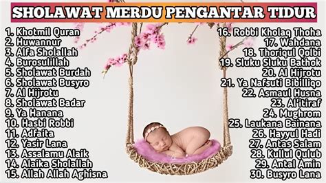 Kumpulan Sholawat Merdu Pengantar Tidur Terpopuler Dengarkan Sholawat