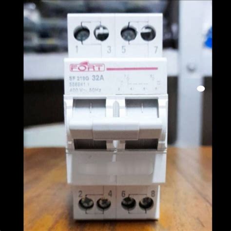 Jual COS Change Over Switch Ohm Saklar Din Rail 2P 25A 32A 40A 63A