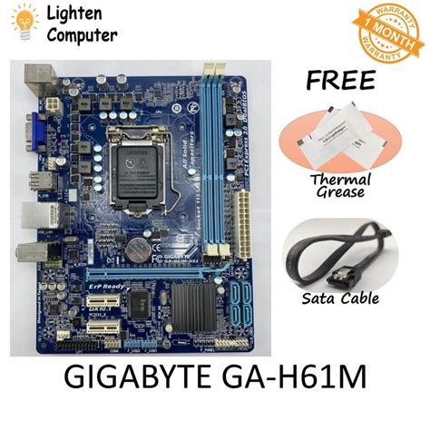 Free Gift Gigabyte Ga H M Ds Motherboard H Lga Nd Rd