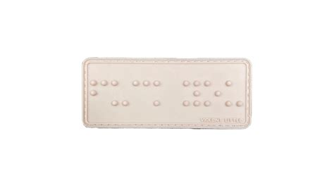 Violent Little Machine FUCK YOU IN BRAILLE Morale Patch Patches Co Ausrüstung