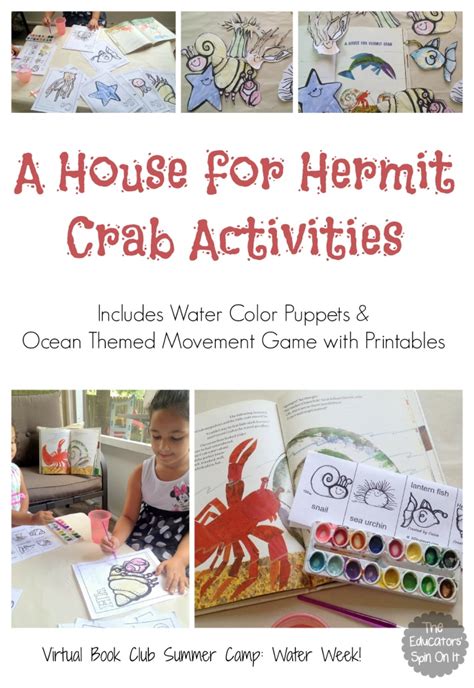 A House For Hermit Crab Activities The Educators Spin On It